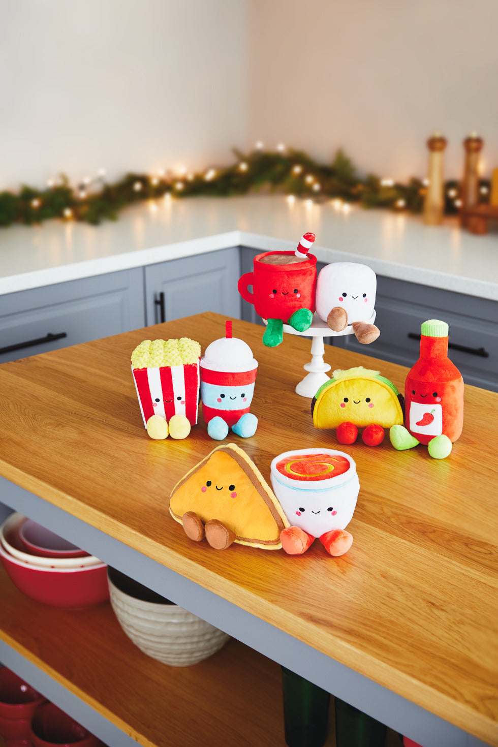 Popcorn and Slushie Magnetic Plush – Better Together