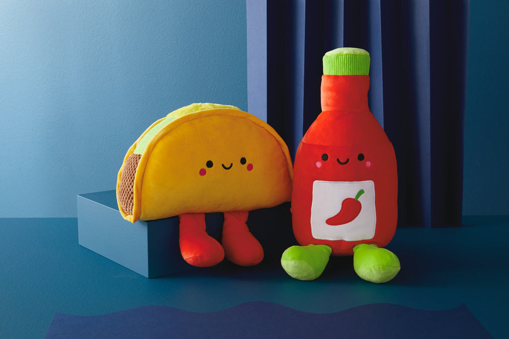 Taco and Hot Sauce Magnetic Plush (Extra Large) – Better Together