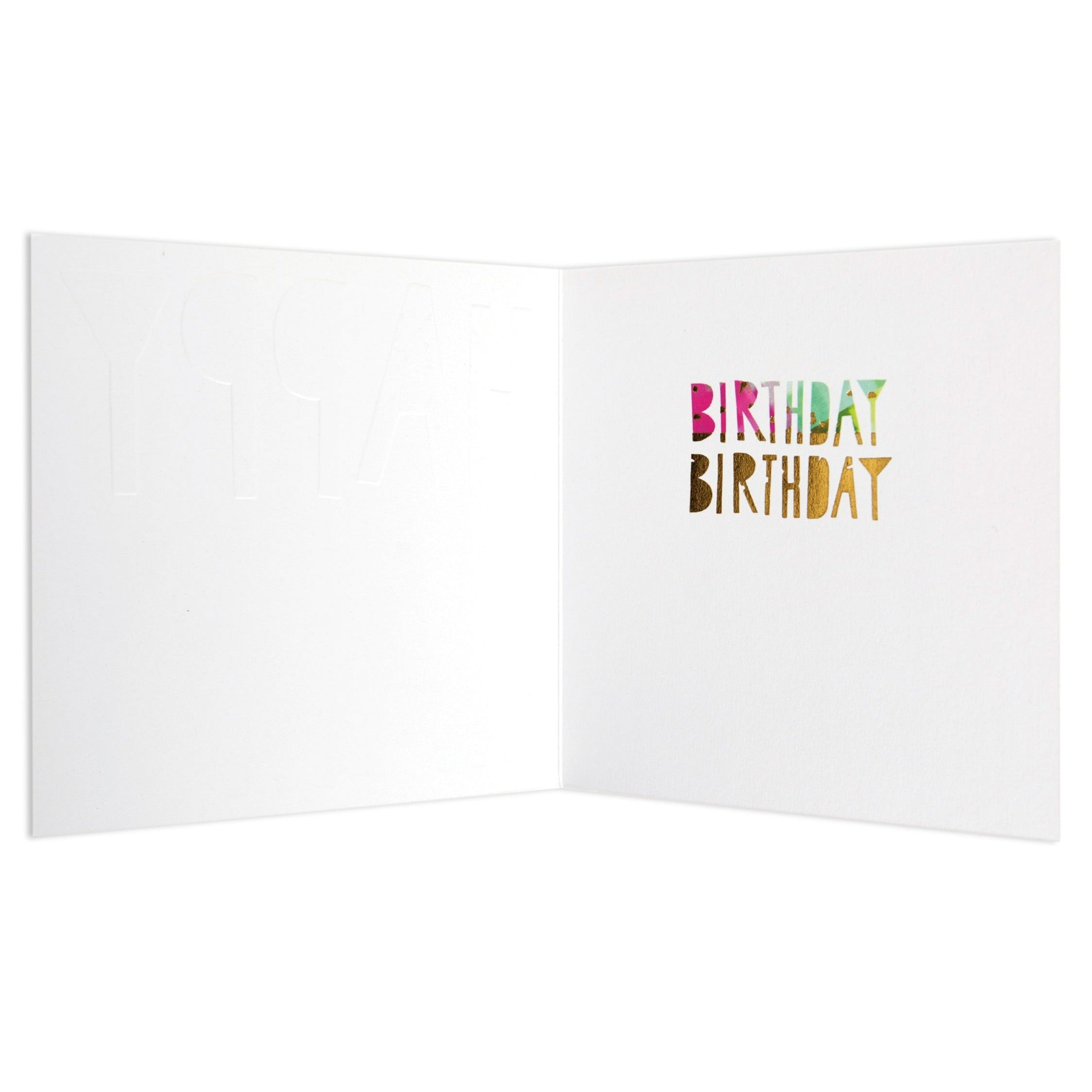Bright & Colourful Happy Birthday Card