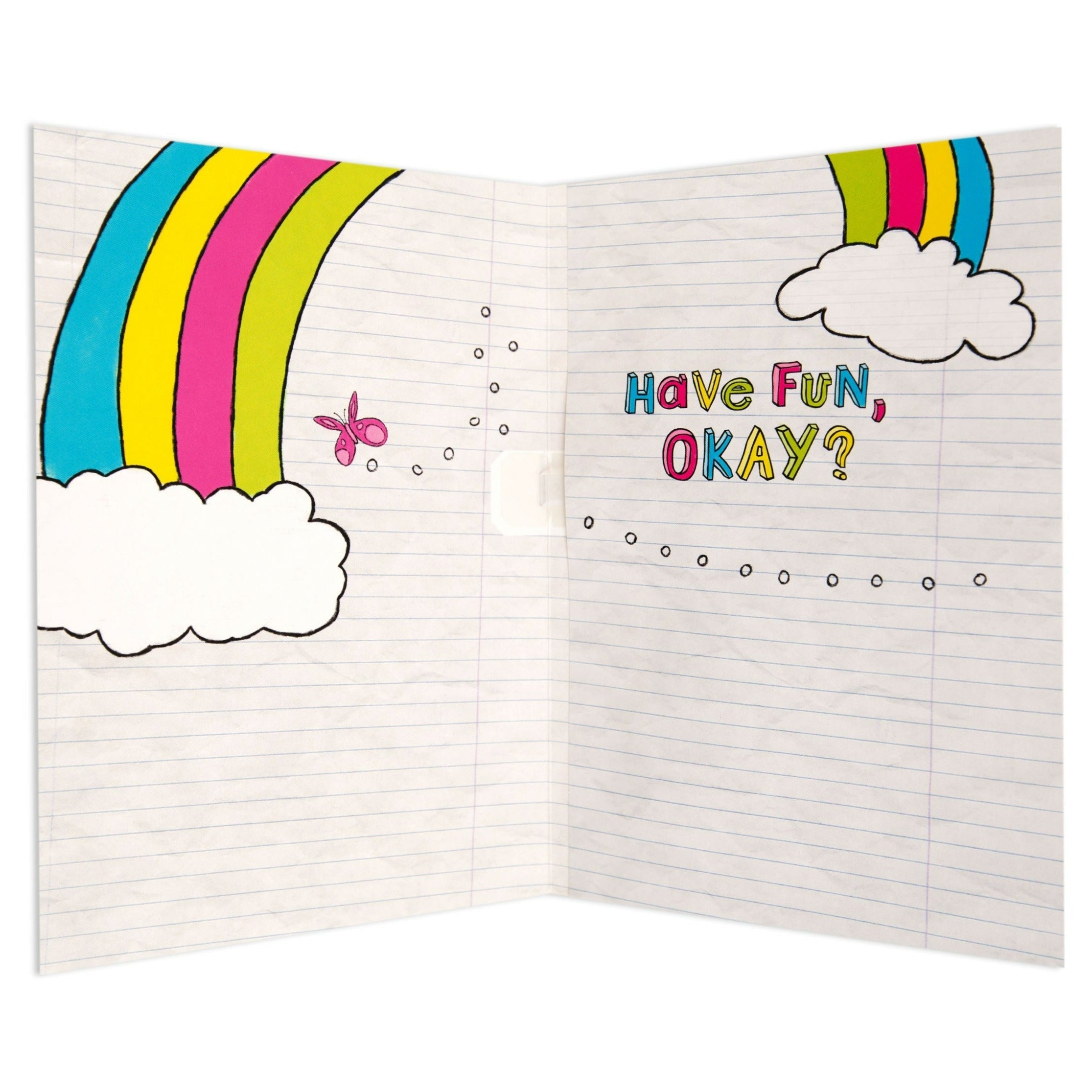 Your Day Your Way Fun Colourful Interactive Birthday Card