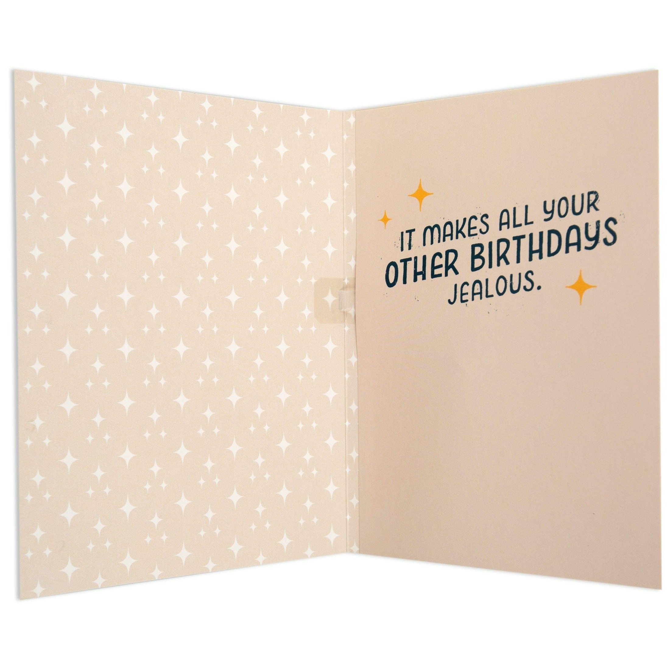 Happy Cake Fun Colourful Interactive Birthday Card
