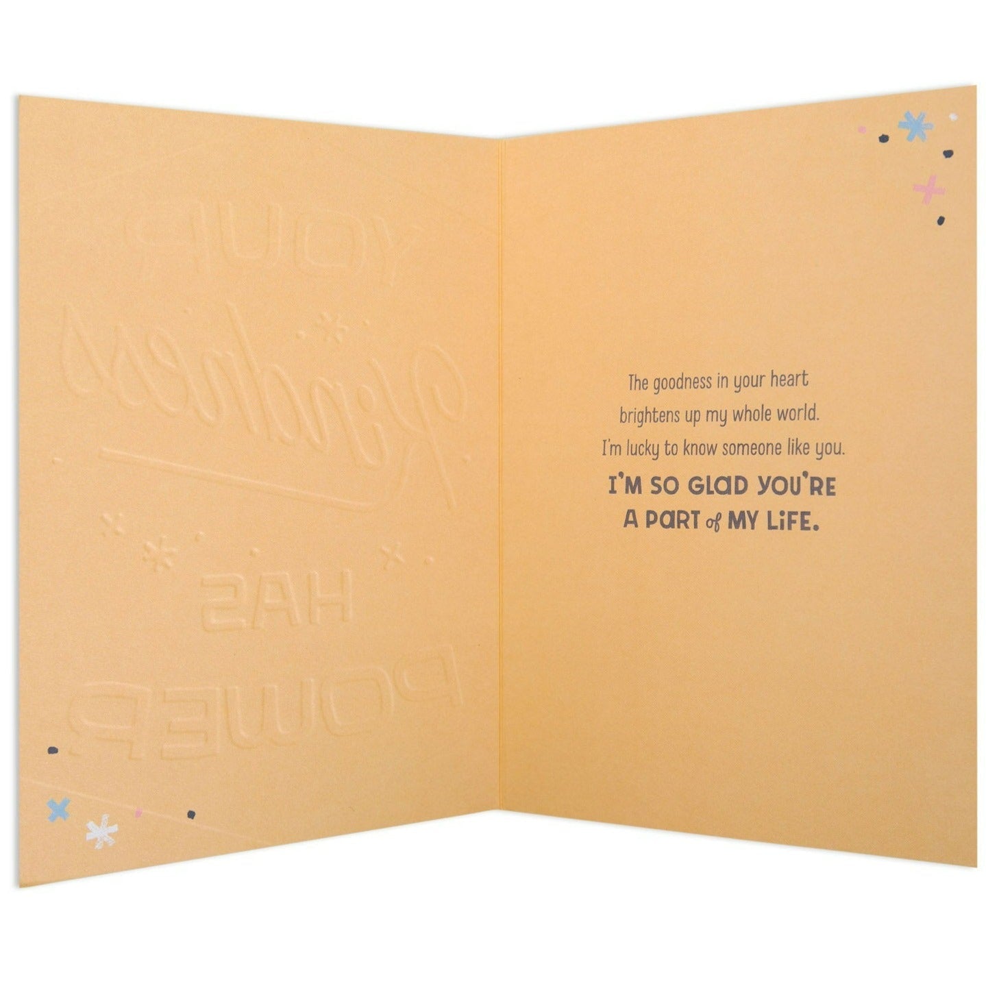 Little World Changers Support and Encouragement Card for Kids - Kindness Has Power