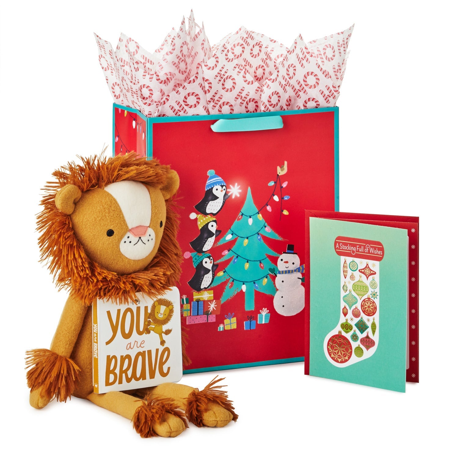 MopTops Lion Plush - You Are Brave